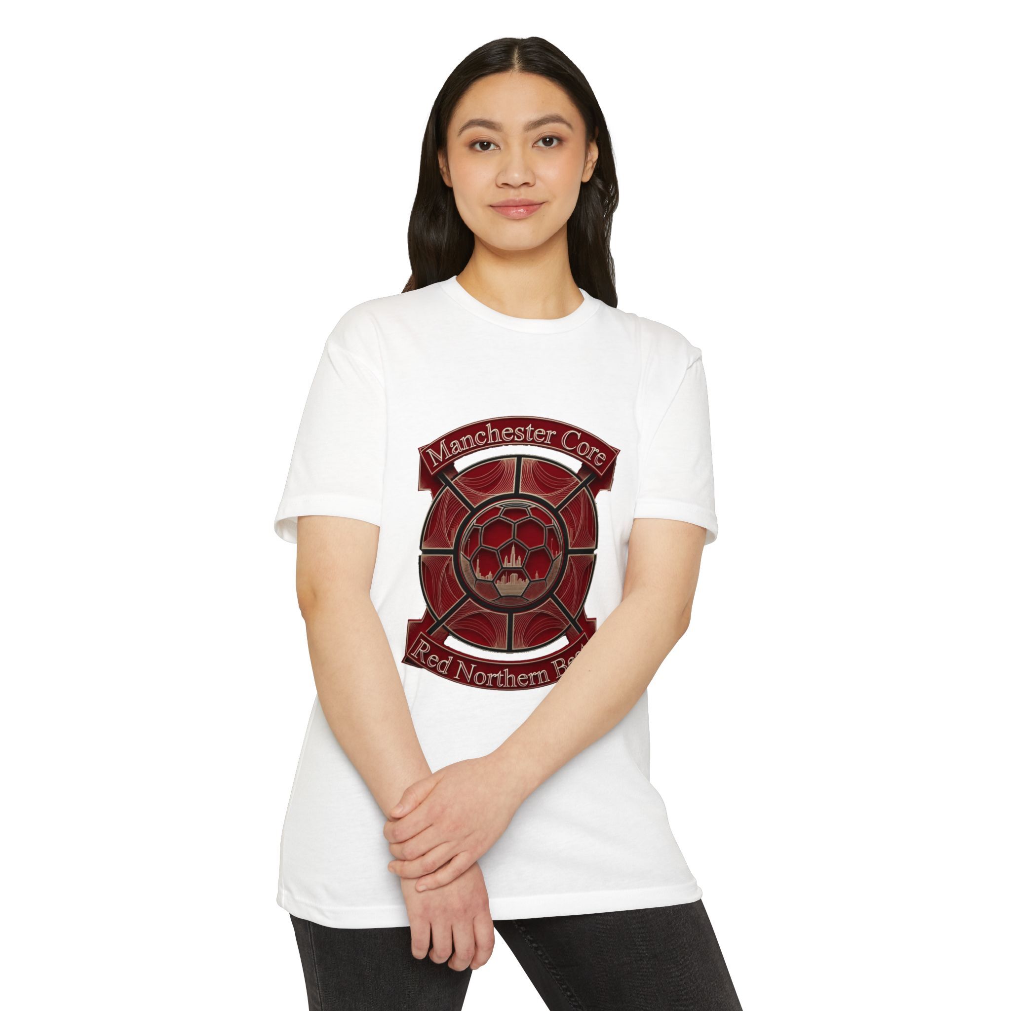 Manchester Red City T Shirt, Northern City Pride Gift - Image 4